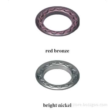 Competitive Price Bright Nickel Decorative Rod Curtain Eyelet